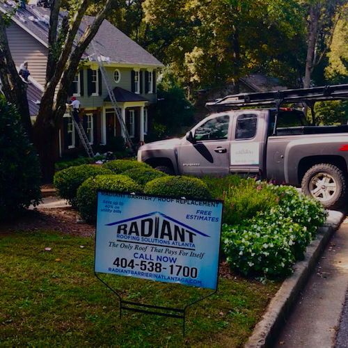 radiant barrier roofer